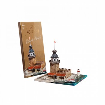 Макет из картона "Kiz Kulesi. İstanbul"