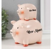 Копилка для денег «Две свинки»