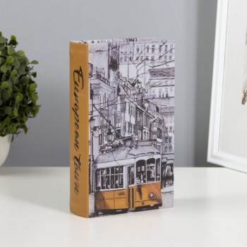 Шкатулка книга-сейф «Жёлтый трамвайчик»