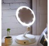 Настольное зеркало для макияжа с LED подсветкой