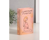 Шкатулка книга-сейф «9 месяцев счастья»